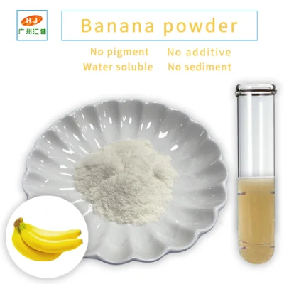 Sans additif, sans pigment poudre de fruit de banane