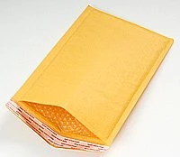 Vente chaude Nature Brun Papier Enveloppe Rembourrée Kraft Bubble Mailers Petites Entreprises Mailing Packages pour Bijoux Maquillage Fournitures E-Commerce